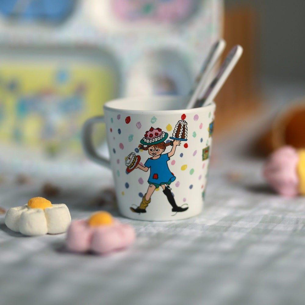 Pippi Langstrømpe Krus Med Hank