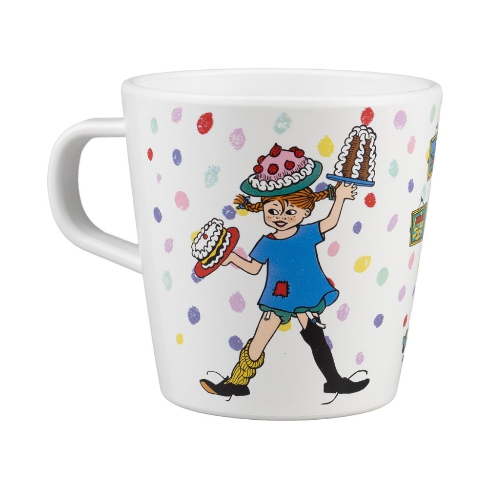 Pippi Langstrømpe Krus Med Hank