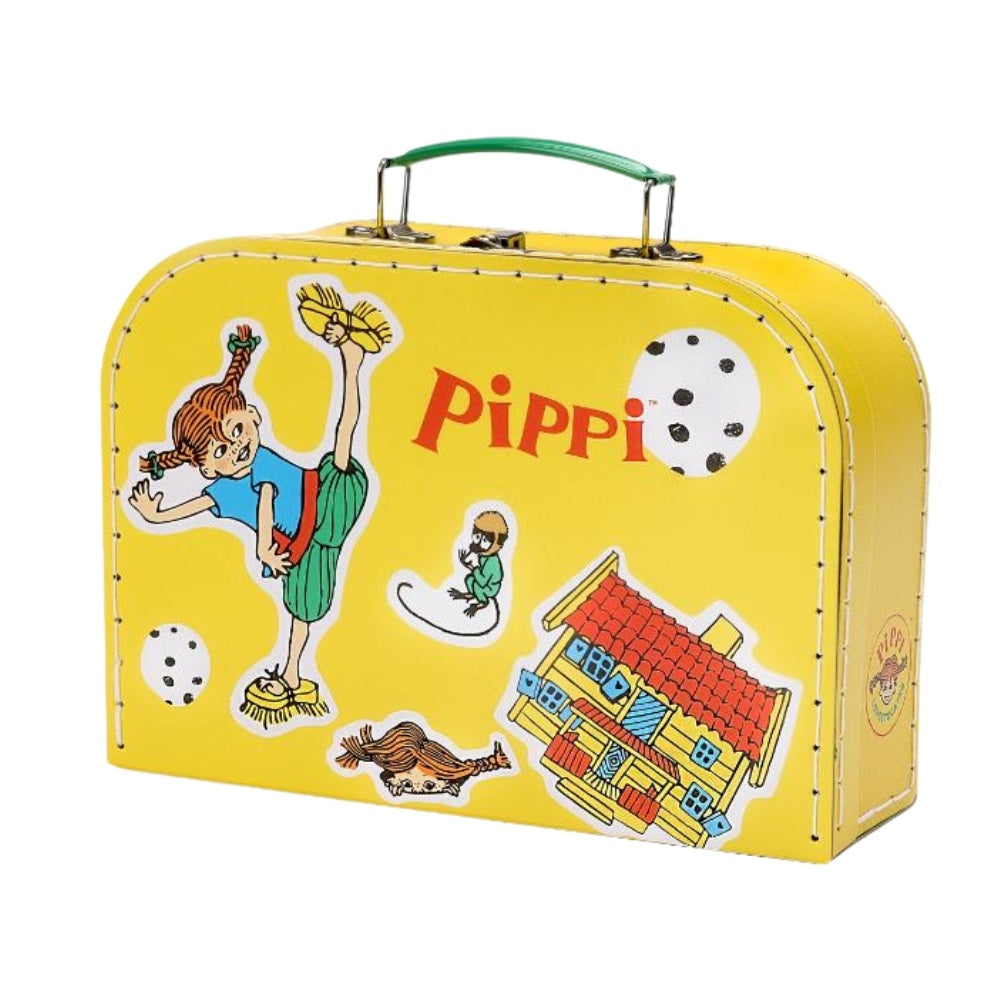 Pippi Langstrømpe Kuffert Gul