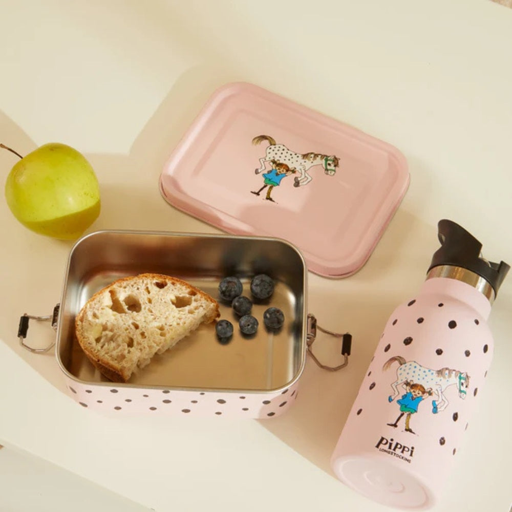 Pippi Langstrømpe Madkasse Pink