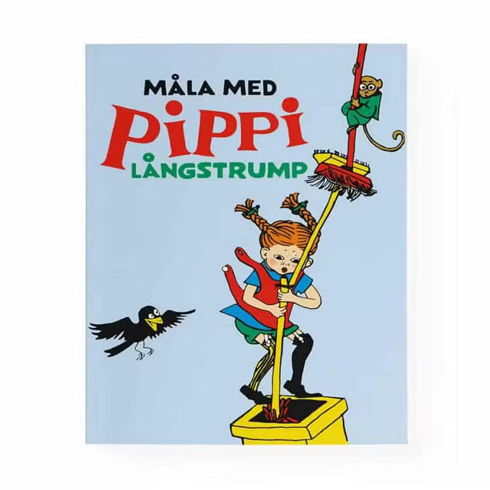 Pippi Langstrømpe Malebog