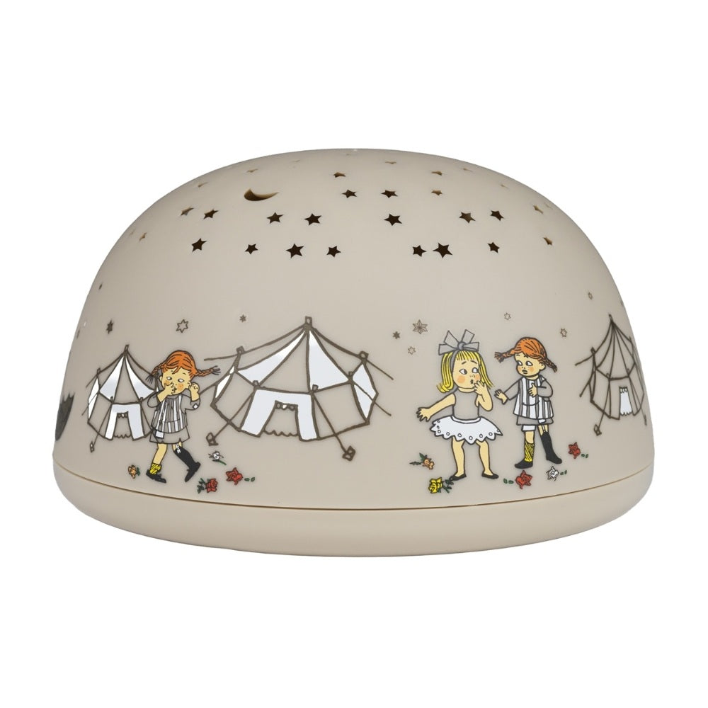 Pippi Langstrømpe Natlampe Med Stjernehimmel