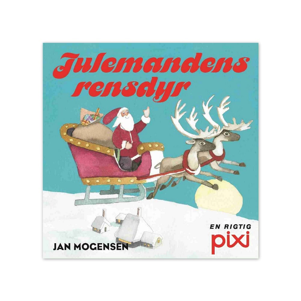 Pixi Bog Julemandens Rensdyr