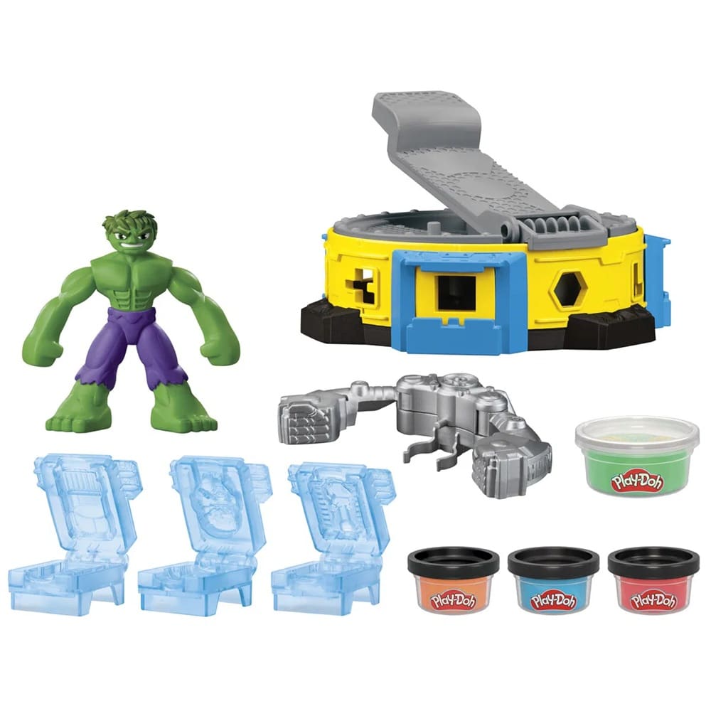 Play Doh Marvel Smash Og Squish Sæt
