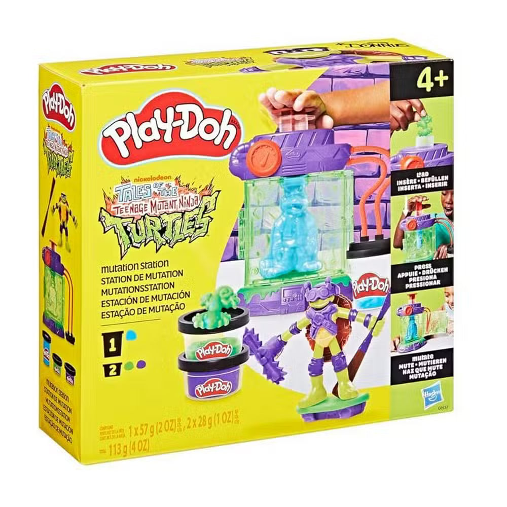 Play Doh Ninja Turtles Mutation Station Modellervoks