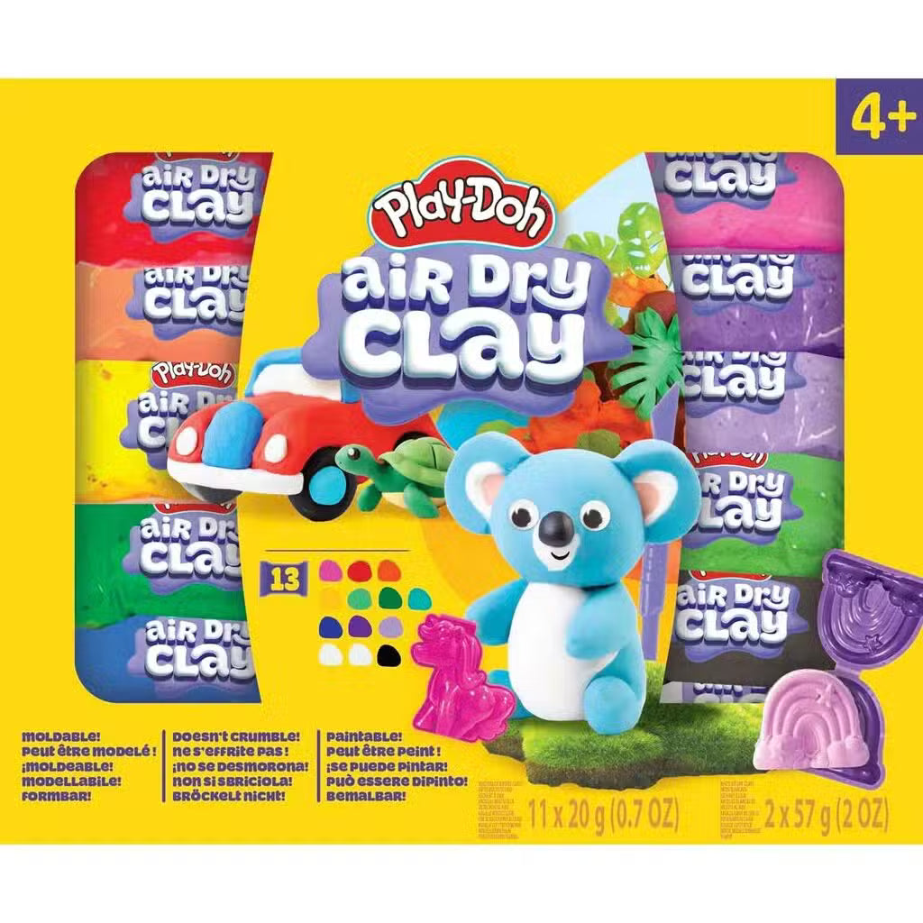 Play Doh Selvhærdende Ler 13 Farver