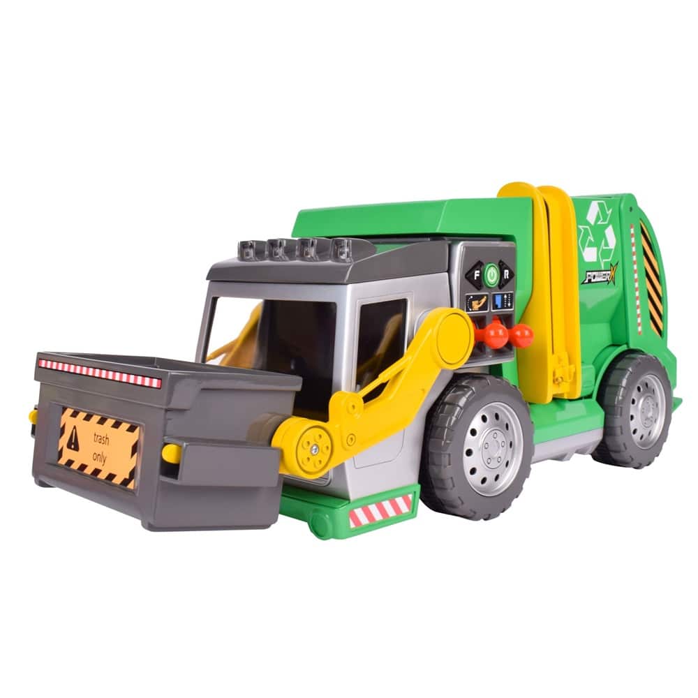 Power X Skraldebil Med Lys Og Lyd