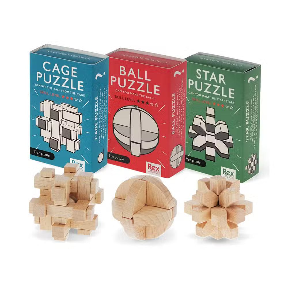 Rex London IQ Puslespil Assorteret 1 Pak