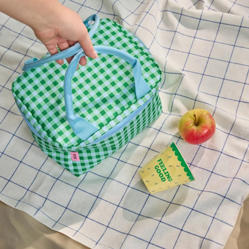 Rice Køletaske Grøn Tern