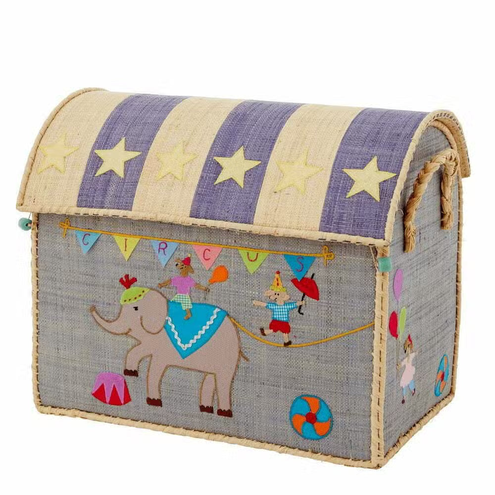 Rice Opbevaringskurv Cirkus Mellem
