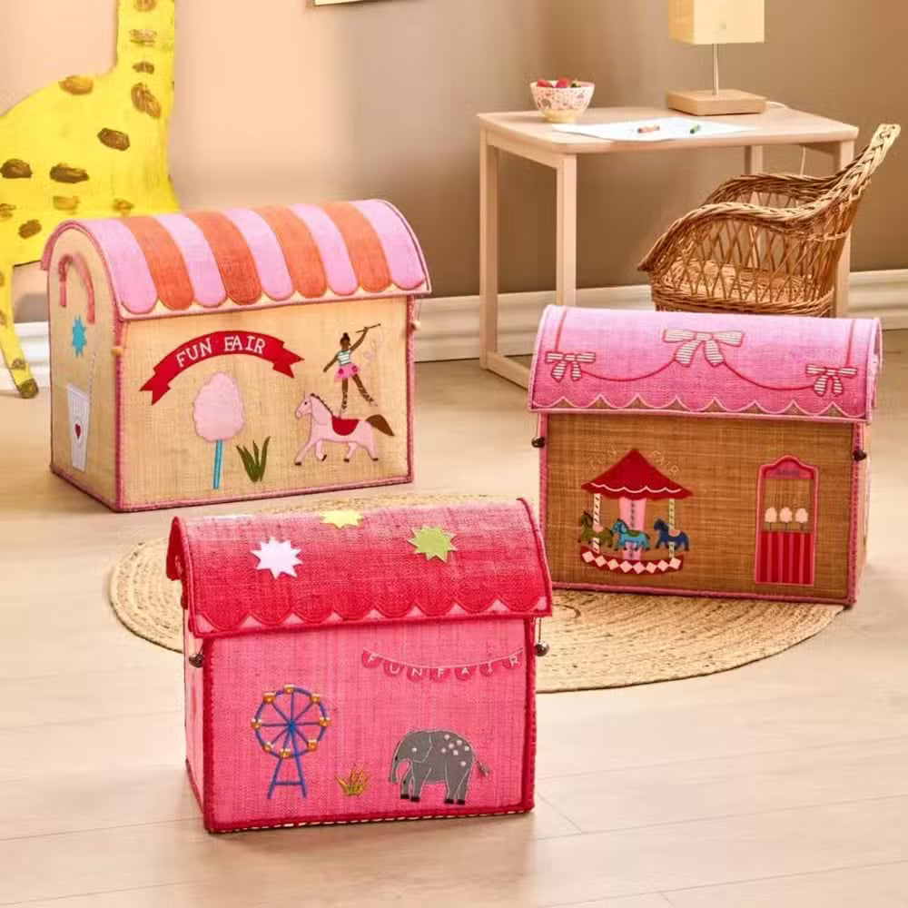 Rice Opbevaringskurv Fun Fair Lille