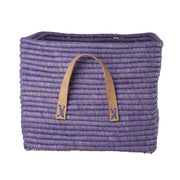 Rice Raffia Kurv Lilla