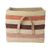 Rice Raffia Kurv Stripes