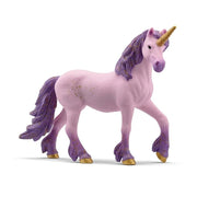 Schleich Bayala Enhjørning Serphina figur i lilla og pink, der tilføjer magi til legen.