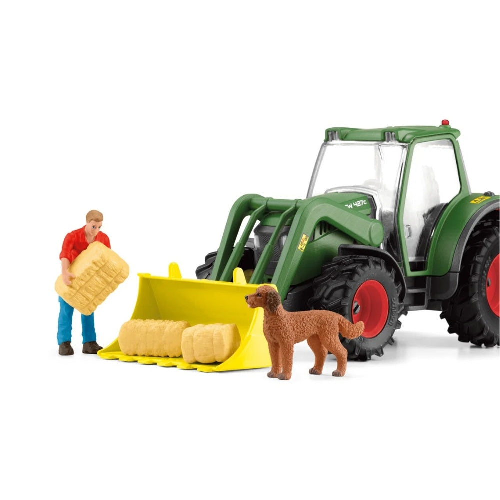 Schleich Traktor Med Trailer