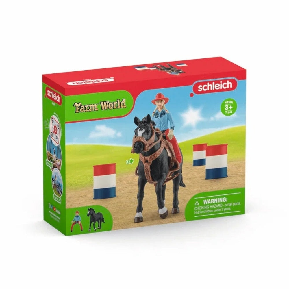 Schleich Farm World Barrel Racing
