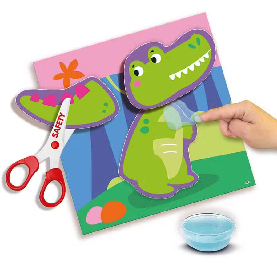 SES Creative Jeg Lærer At Klippe Og Klistre