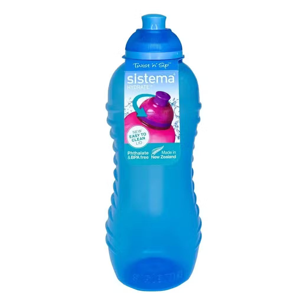 Sistema Drikkedunk Twist'n'Sip Blå 460 Ml