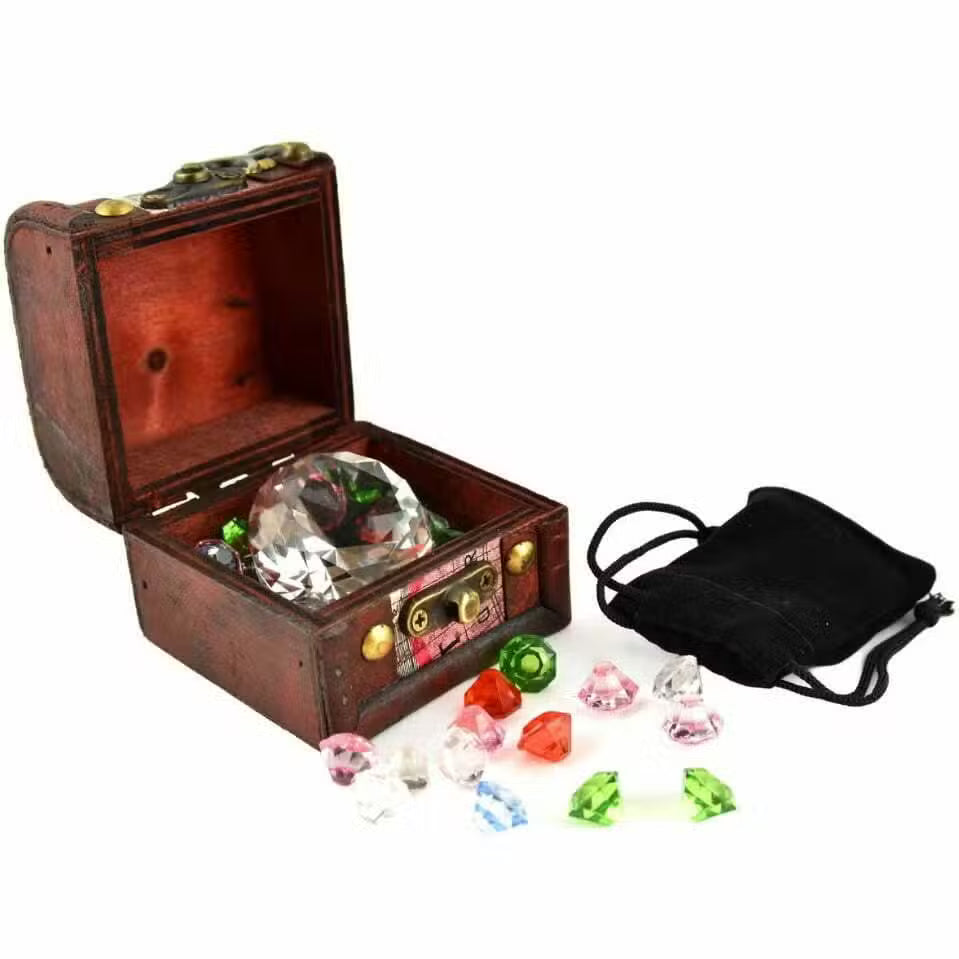 Skattekiste Med Diamanter
