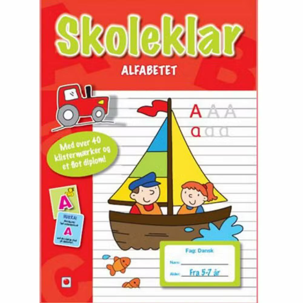 Bolden Skoleklar Alfabetet