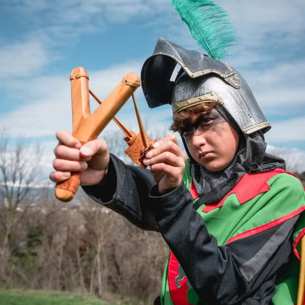 Slangebøsse Træ Brun