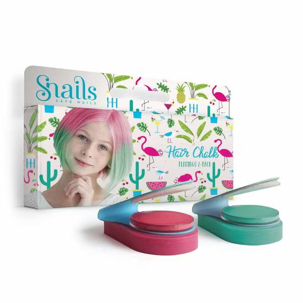 Snails Hårkridt Flamingo -2-pak