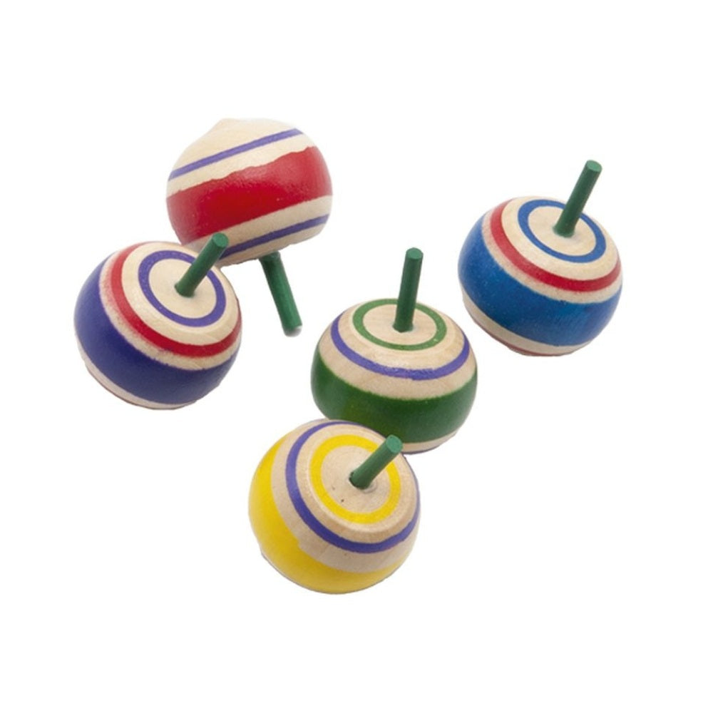 Snurretoppe Træ 5 Pak