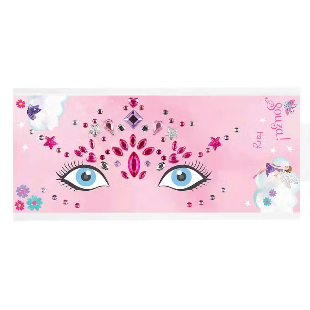 Souza Ansigts Stickers Pink