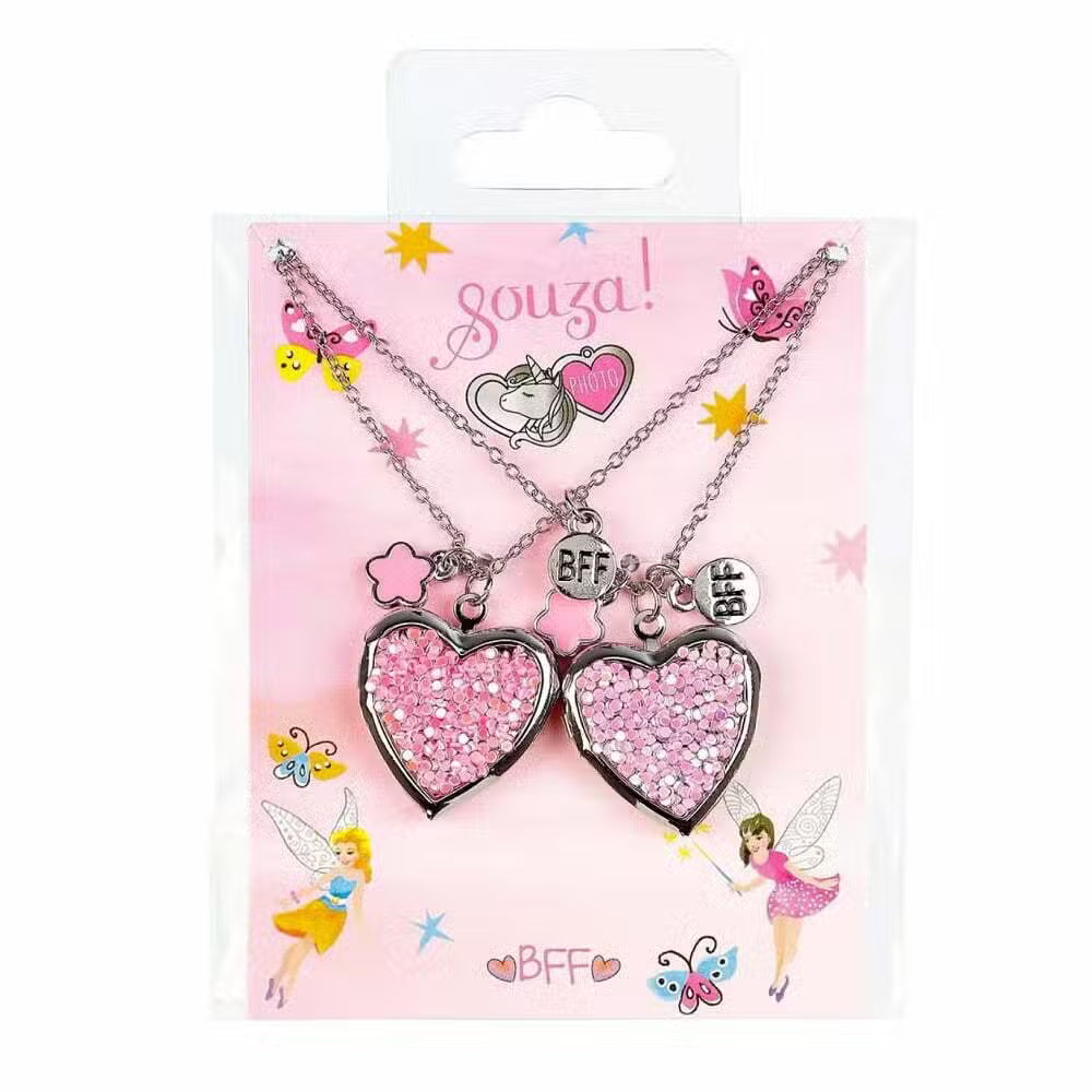 Souza Veninde Halskæder Hjerter Glimmer