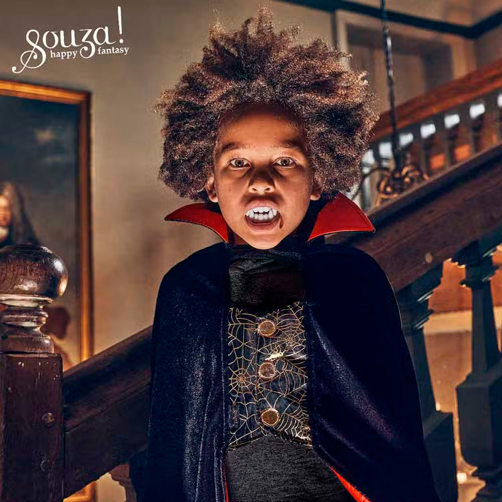 Souza Dracula Kappe Inkl. Tænder