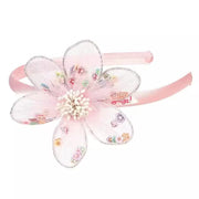Souza Hårbøjle Indra Flower Pink