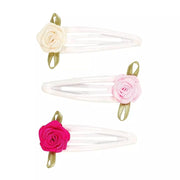 Souza Hårclips Rose 3 Pak