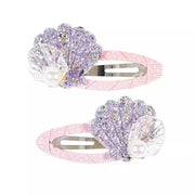 Souza Hårspænder Musling 2 Pak