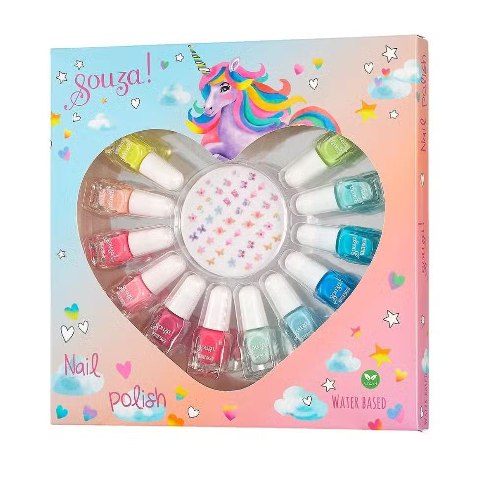 Souza Neglelak Gaveæske Med Stickers