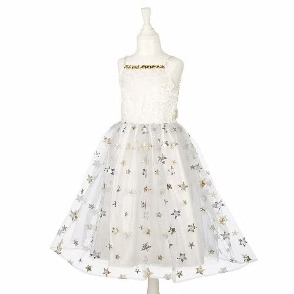 Souza Sterre Kjole Med Stjerner - Hvid