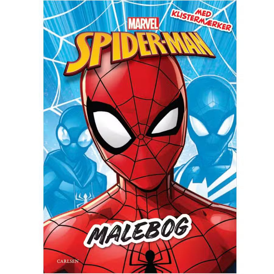 Spiderman Malebog Med Klistermærker