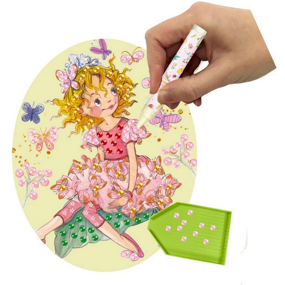 Spiegelburg Diamant Maleri Prinsesse Lillefe Sommerfugl