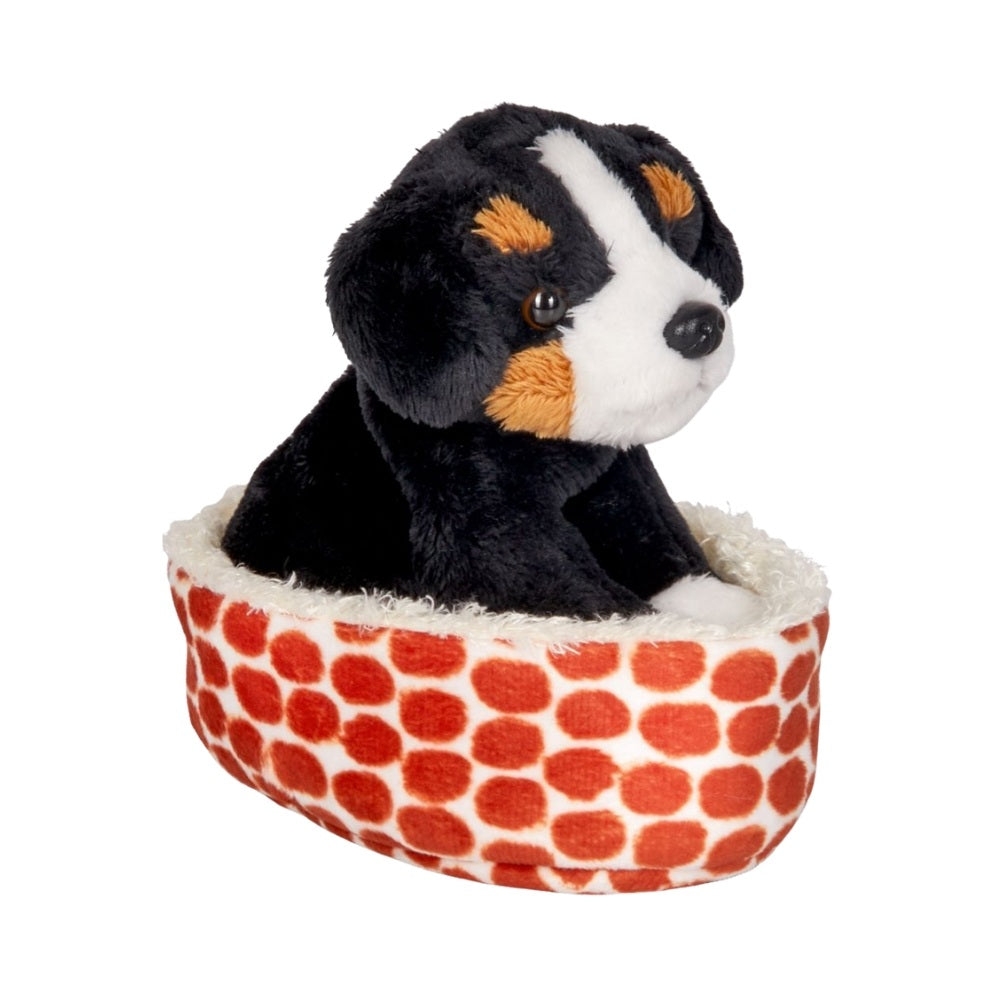 Spiegelburg Hund i Hundekurv Rød