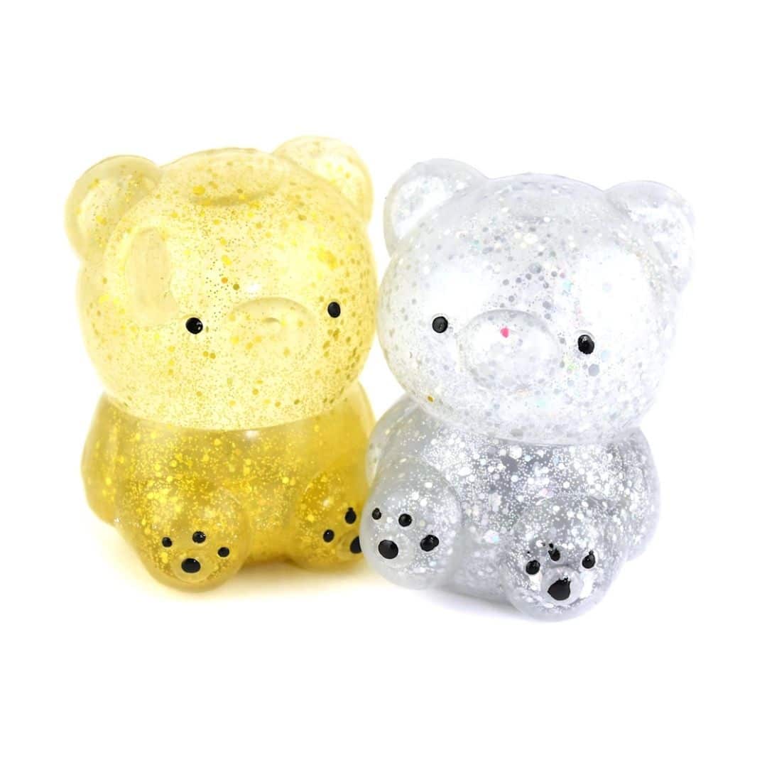 Squeeze Bjørn Glitter Assorteret