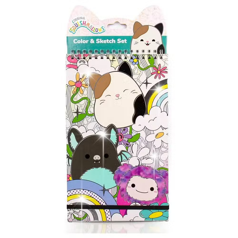 Squishmallows Malebog Notesbog