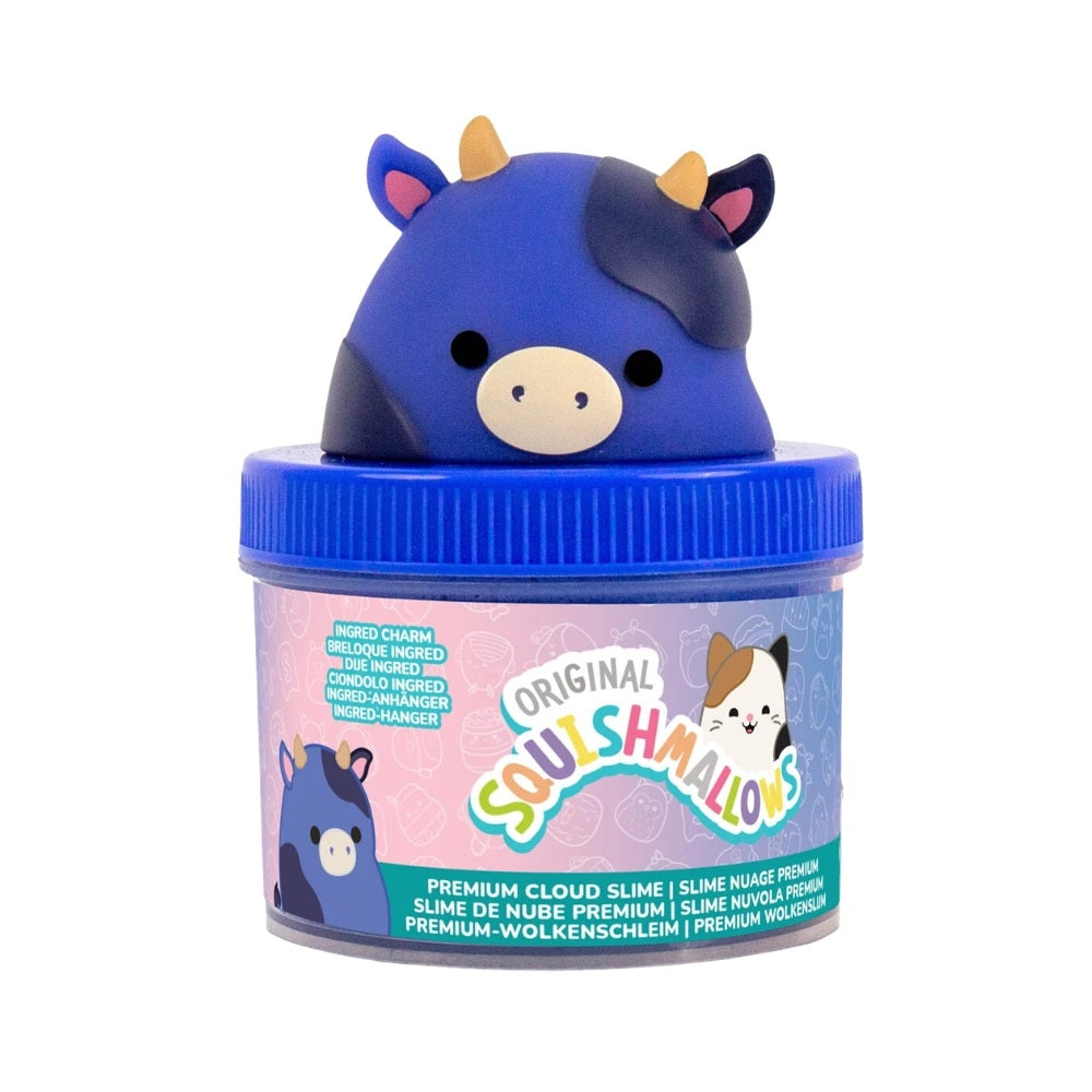 Squishmallows Slim Topper - Ko Blå