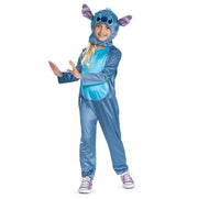 Stitch Kostume Heldragt 5-6 År