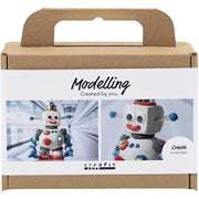 Stone Clay DIY Robot