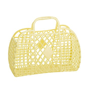 Sun Jellies Retro Kurv Gul Small