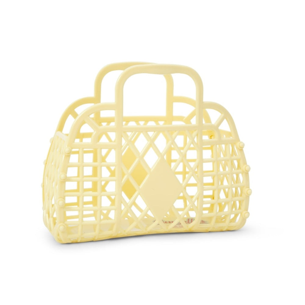 Sun Jellies Retro Kurv Gul Mini