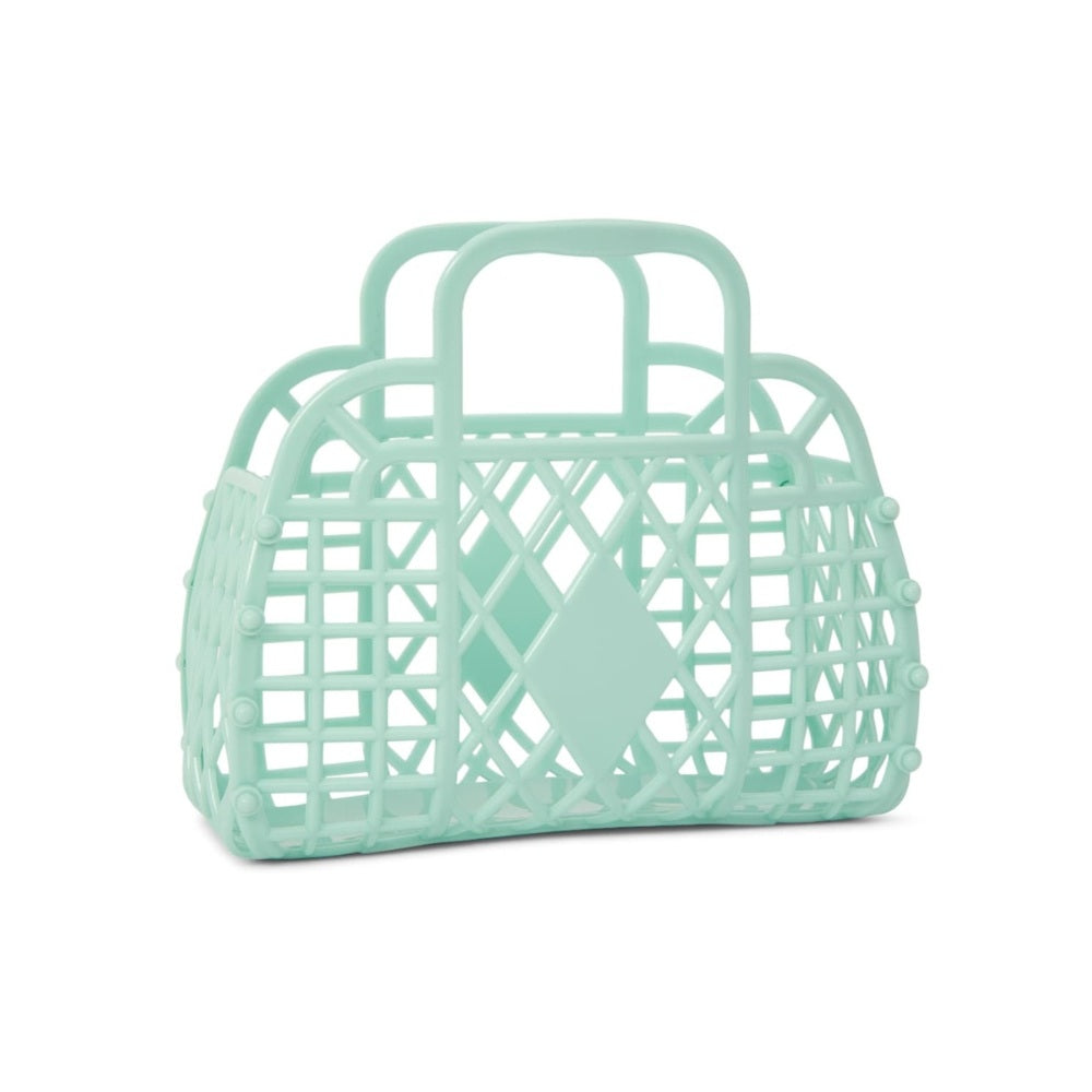 Sun Jellies Retro Kurv Mint Mini