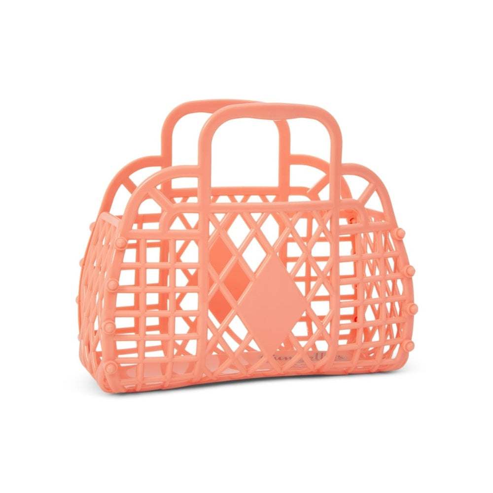 Sun Jellies Retro Kurv Peach Mini