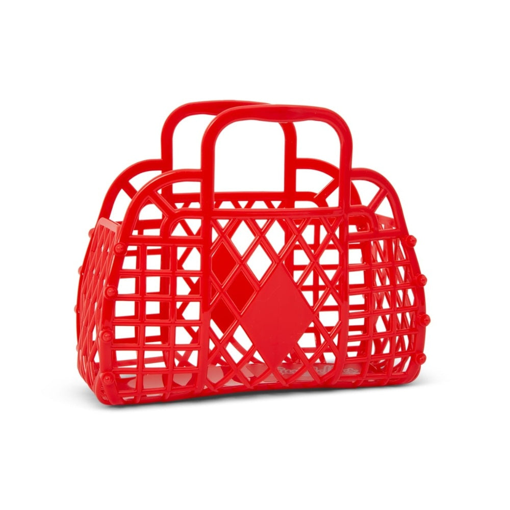 Sun Jellies Retro Kurv Rød Mini