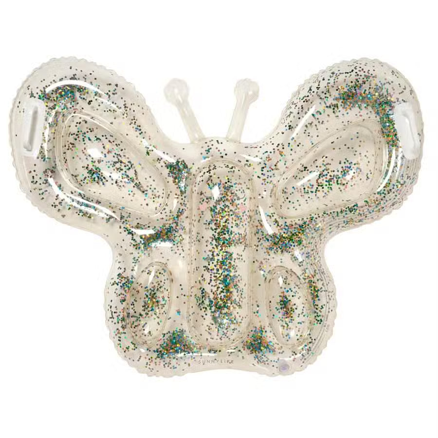 Sunnylife Luftmadras Sommerfugl Glitter