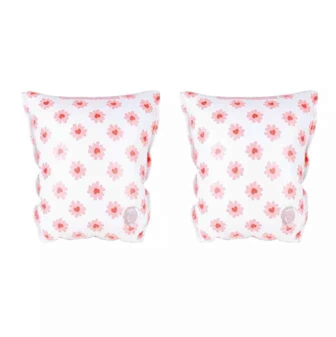 Swim Essentials Badevinger Blomster Hvid